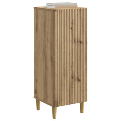 vidaXL Sideboard Artisan Oak 33 x 34.5 x 90 cm Engineered Wood 3