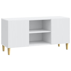 TV Cabinet 102 x 34.5 x 50 cm Engineered Wood White
