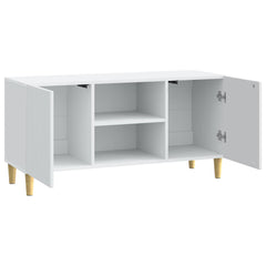 TV Cabinet 102 x 34.5 x 50 cm Engineered Wood White