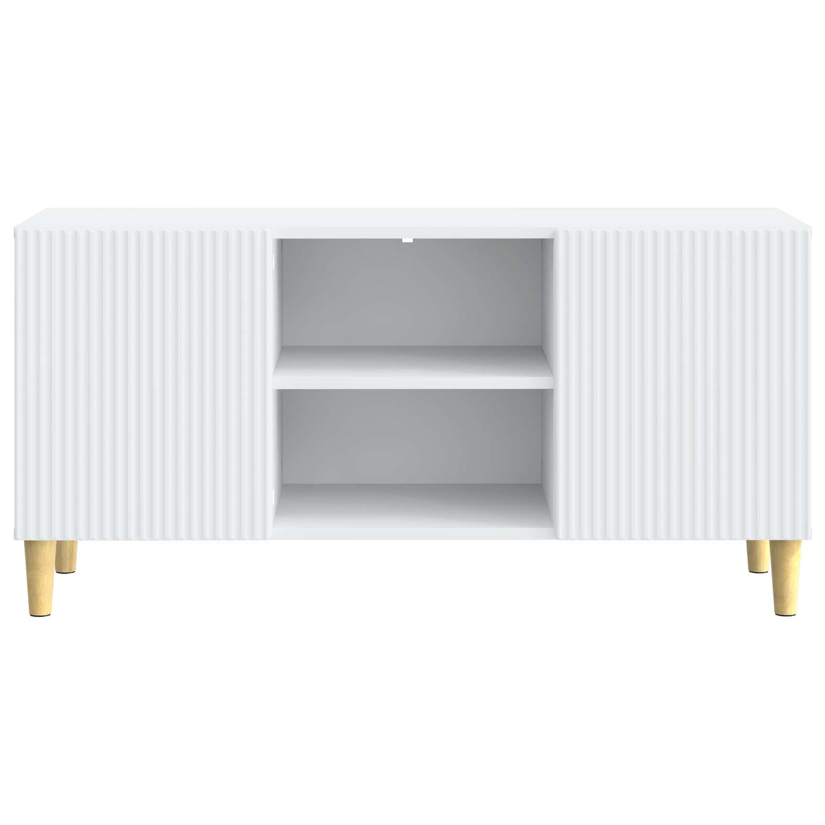 TV Cabinet 102 x 34.5 x 50 cm Engineered Wood White