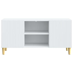 TV Cabinet 102 x 34.5 x 50 cm Engineered Wood White