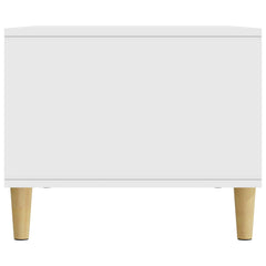 Coffee Table 90 x 50 x 40 cm Engineered Wood White