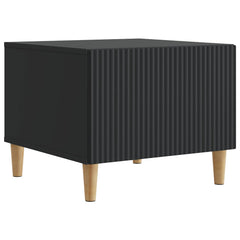 Coffee Table 49 x 50 x 40 cm Engineered Wood Black