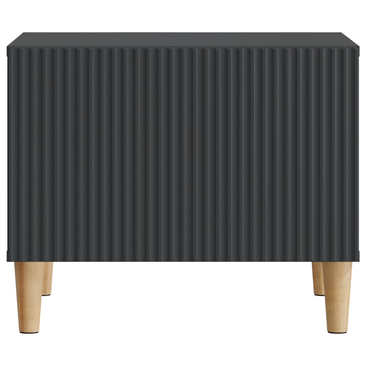 Coffee Table 49 x 50 x 40 cm Engineered Wood Black