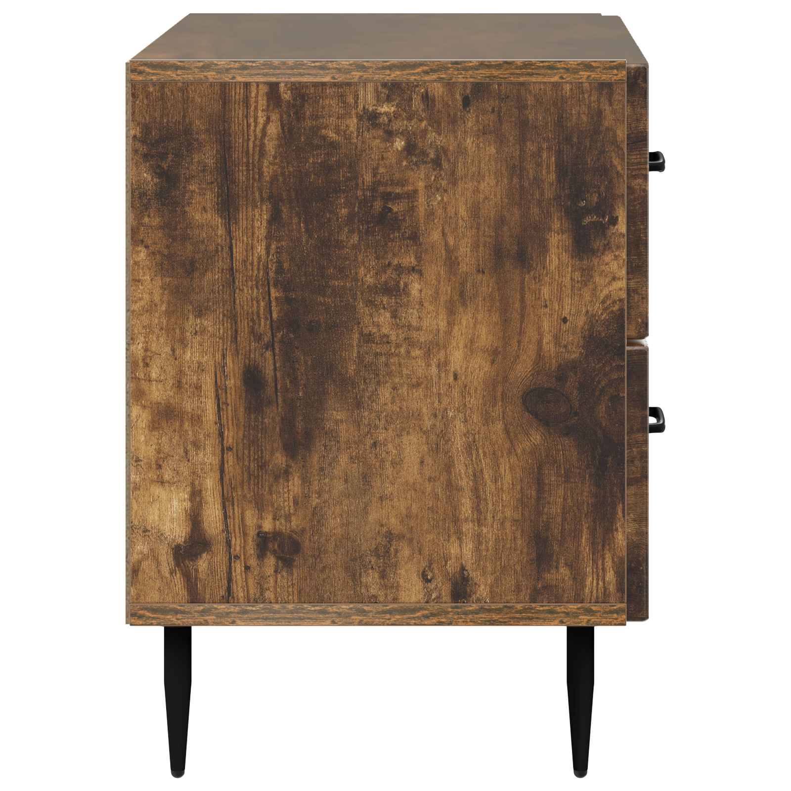 vidaXL Bedside Cabinet Smoked Oak 62 x 34.5 x 47.5 cm Engineered Wood 6