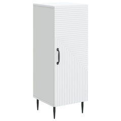 vidaXL Sideboard White 33 x 34.5 x 89.5 cm Engineered Wood 2