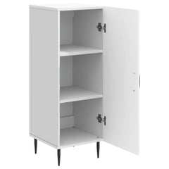 vidaXL Sideboard White 33 x 34.5 x 89.5 cm Engineered Wood 5
