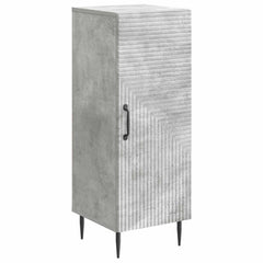 vidaXL Sideboard Concrete Grey 33 x 34.5 x 89.5 cm Engineered Wood 2