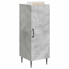 vidaXL Sideboard Concrete Grey 33 x 34.5 x 89.5 cm Engineered Wood 3