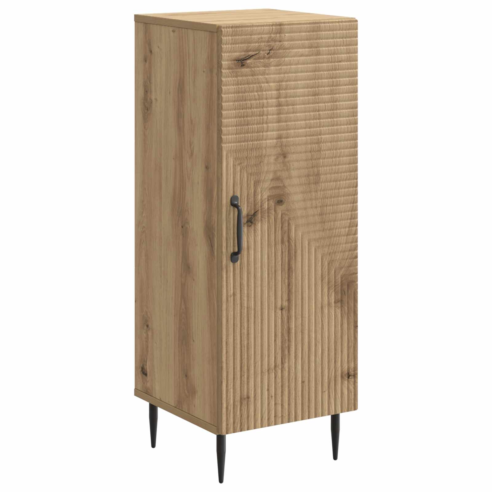 vidaXL Sideboard Artisan Oak 33 x 34.5 x 89.5 cm Engineered Wood 2