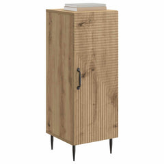 vidaXL Sideboard Artisan Oak 33 x 34.5 x 89.5 cm Engineered Wood 3