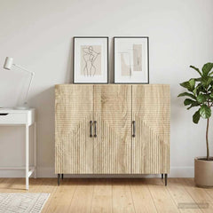 Sideboard 89 x 34.5 x 80 cm Engineered Wood Sonoma oak