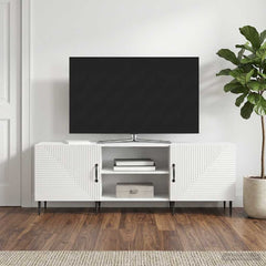 TV Cabinet 150 x 31 x 50 cm Engineered Wood High gloss white