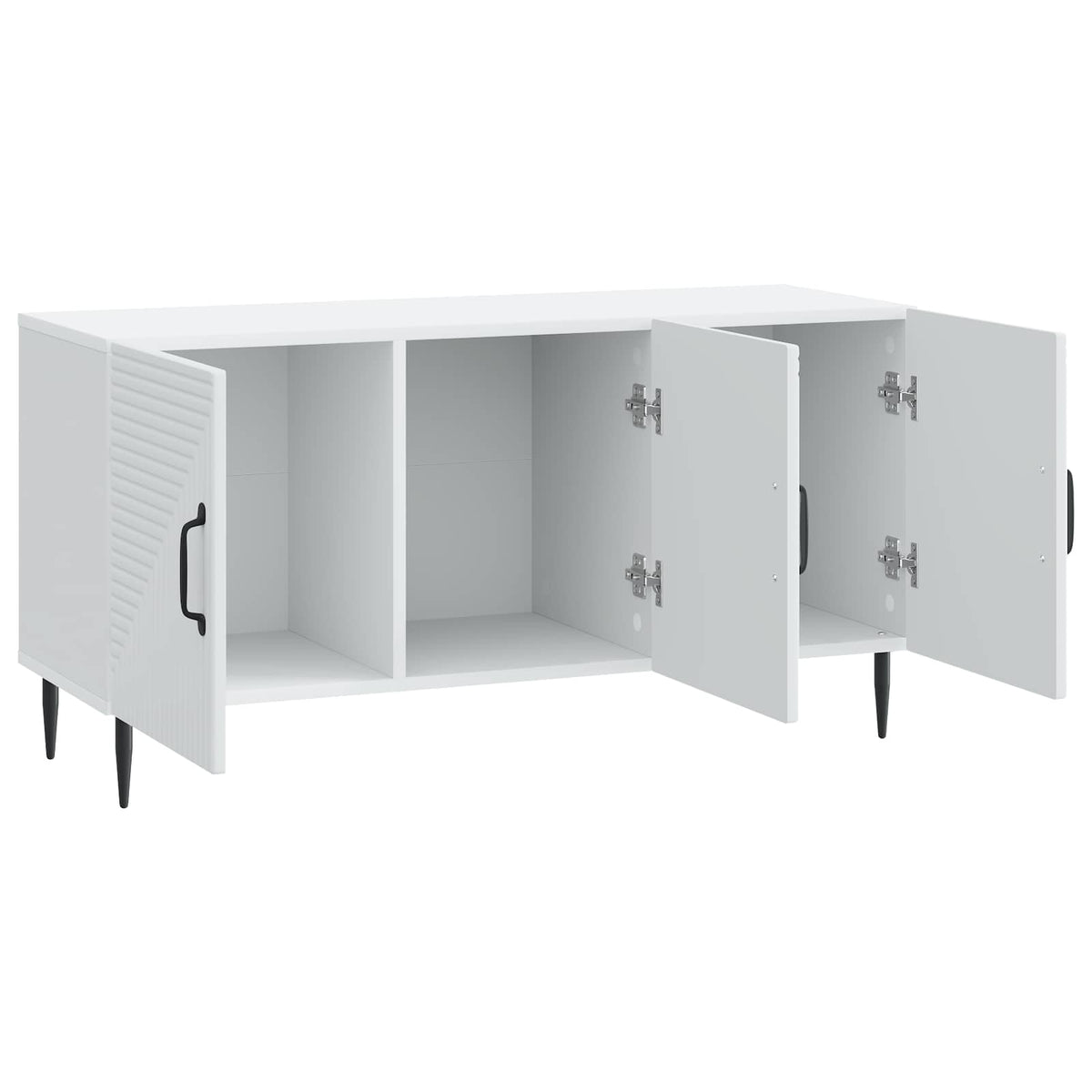 TV Cabinet 99 x 34.5 x 50 cm Engineered Wood White