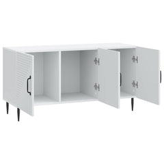 TV Cabinet 99 x 34.5 x 50 cm Engineered Wood White