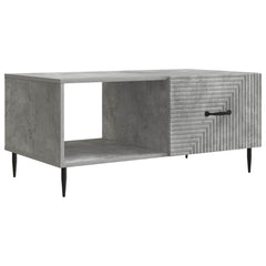 vidaXL Coffee Table Concrete Grey 90 x 50 x 40 cm Engineered Wood 2
