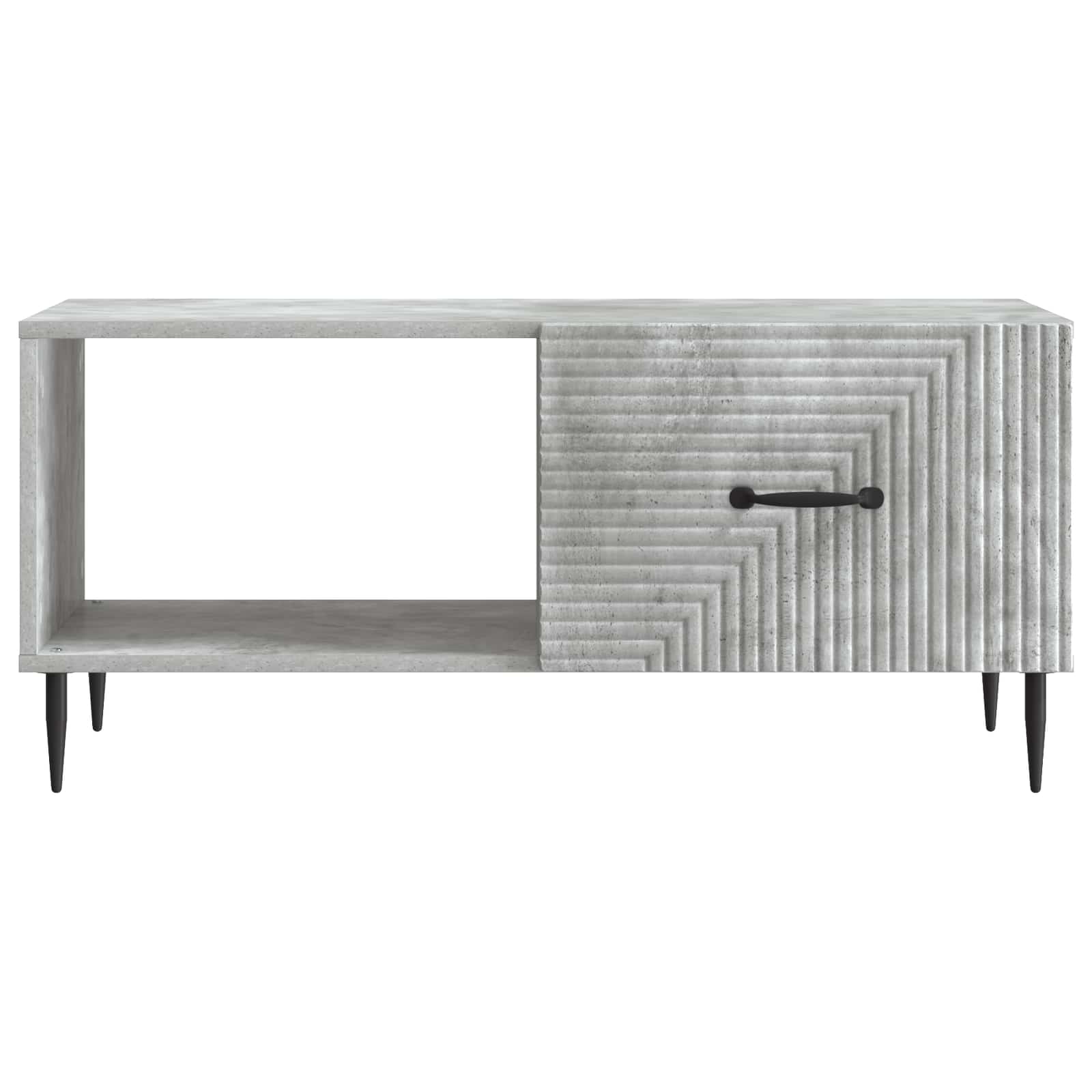 vidaXL Coffee Table Concrete Grey 90 x 50 x 40 cm Engineered Wood 5