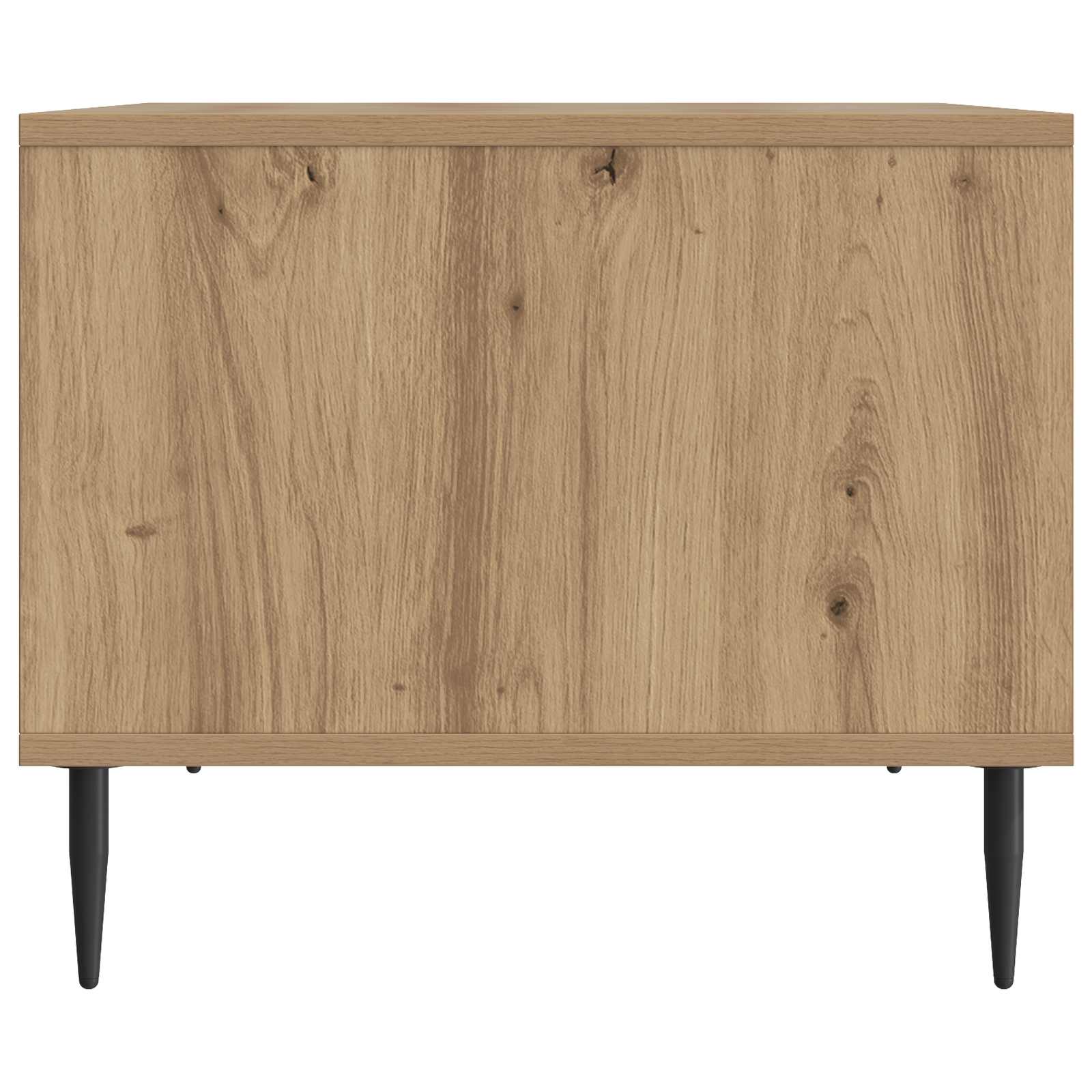 vidaXL Coffee Table Artisan Oak 90 x 50 x 40 cm Engineered Wood 6