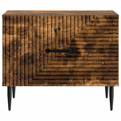 vidaXL Coffee Table Smoked Oak 49 x 50 x 40 cm Engineered Wood 5