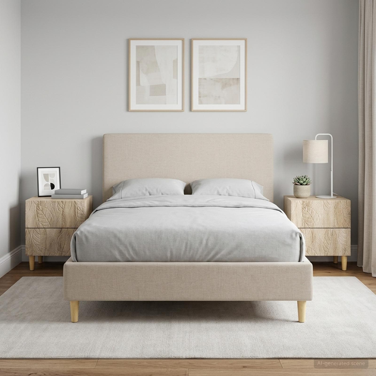 vidaXL Bedside Table 2 pcs Sonoma Oak 43 x 34.5 x 48 cm 1