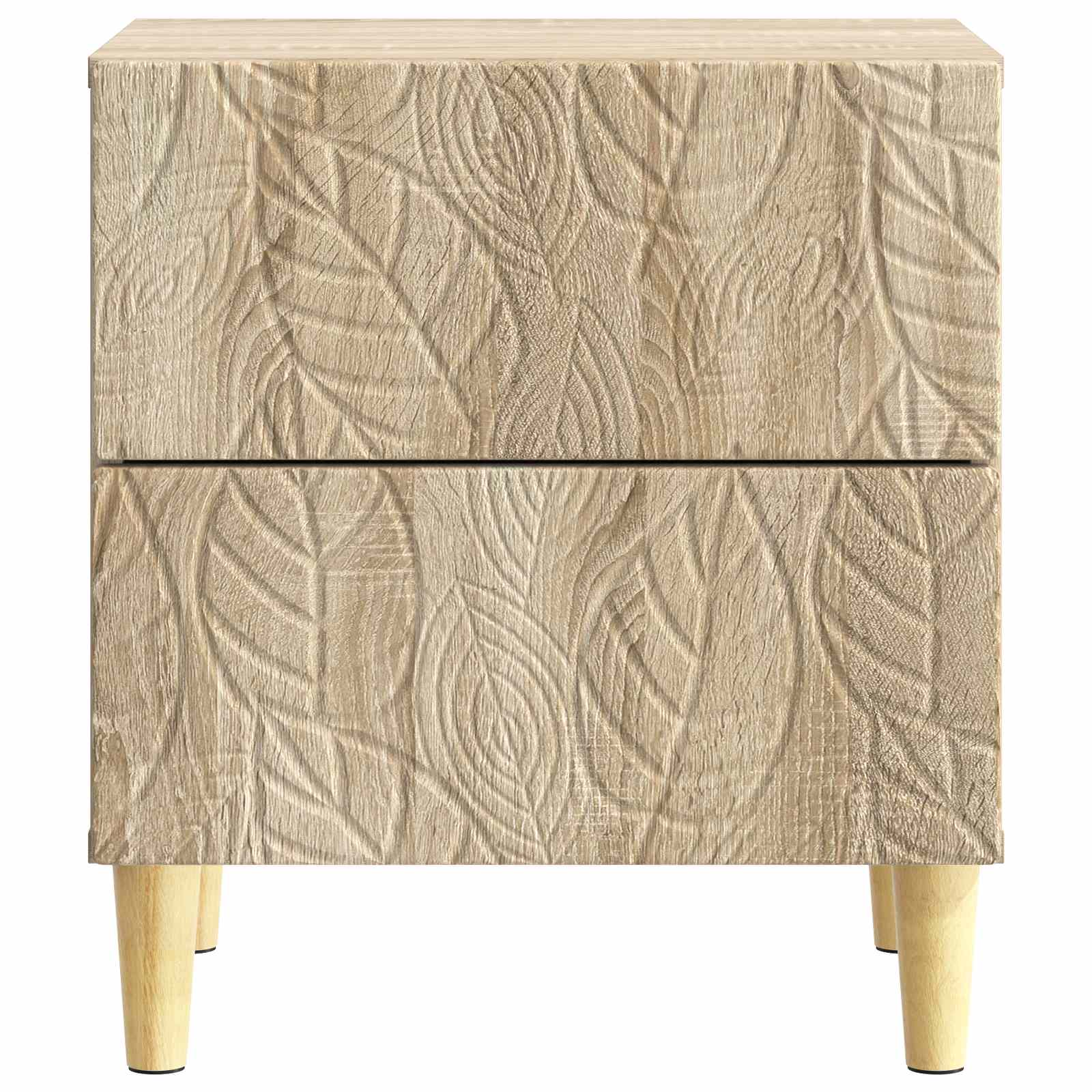 vidaXL Bedside Table 2 pcs Sonoma Oak 43 x 34.5 x 48 cm 6