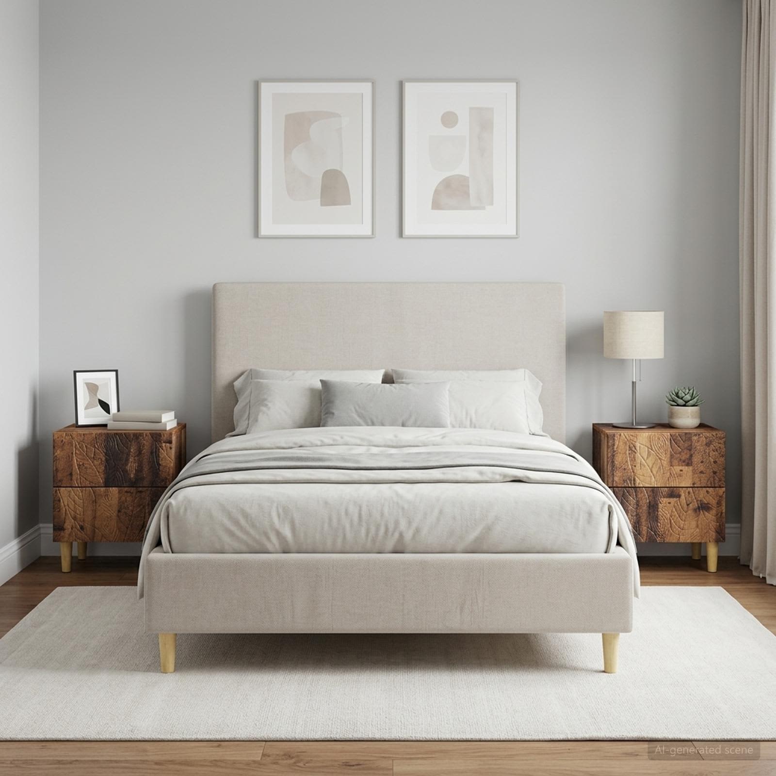vidaXL Bedside Table 2 pcs Old Wood 43 x 34.5 x 48 cm Engineered Wood 3