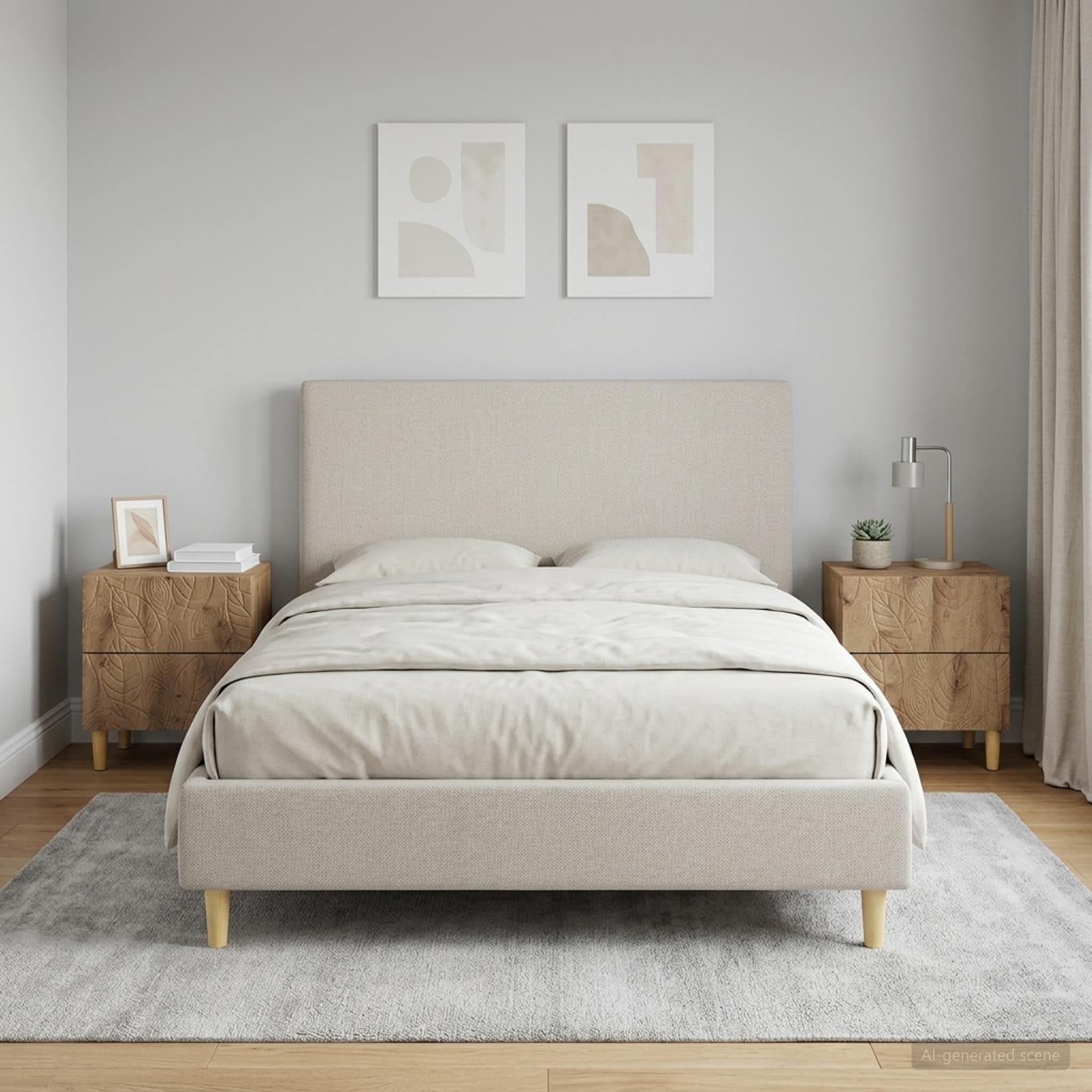 vidaXL Bedside Table 2 pcs Artisan Oak 43 x 34.5 x 48 cm 3
