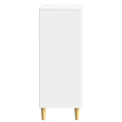 Sideboard 66 x 34.5 x 90 cm Engineered Wood White