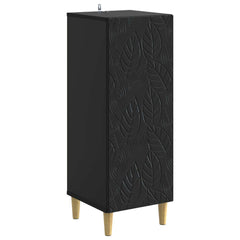vidaXL Sideboard Black 33 x 34.5 x 90 cm Engineered Wood 2
