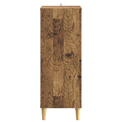 vidaXL Sideboard Old Wood 33 x 34.5 x 90 cm Engineered Wood 5