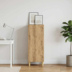 vidaXL Sideboard Artisan Oak 33 x 34.5 x 90 cm Engineered Wood 3