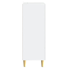 Sideboard 66 x 34.5 x 95 cm Engineered Wood White