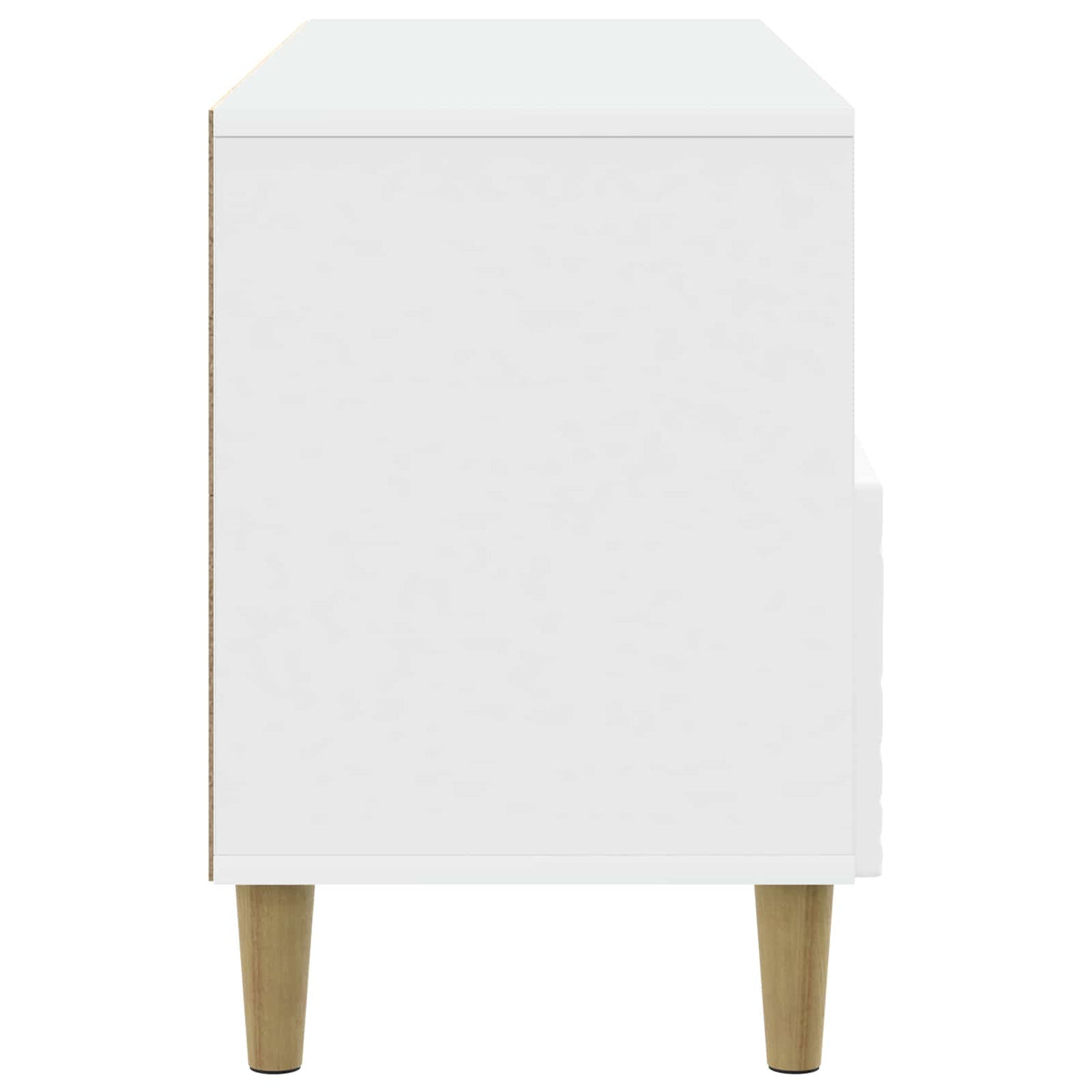 TV Cabinet 102 x 34.5 x 50 cm Engineered Wood White
