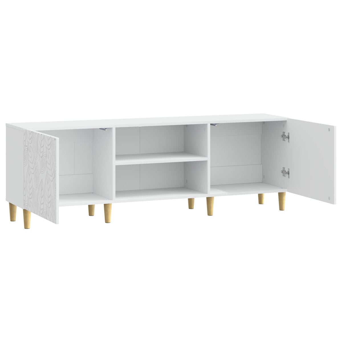 TV Cabinet 150 x 31 x 50 cm Engineered Wood White