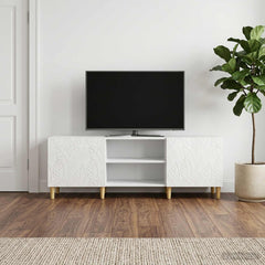 TV Cabinet 150 x 31 x 50 cm Engineered Wood High gloss white