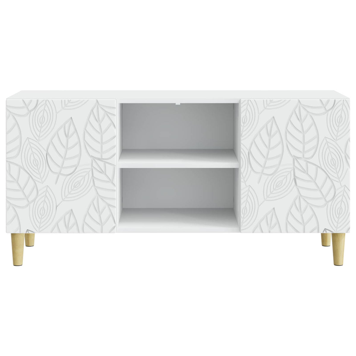 TV Cabinet 102 x 34.5 x 50 cm Engineered Wood White
