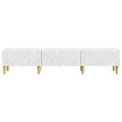 TV Cabinet 147 x 34.5 x 30 cm Engineered Wood White