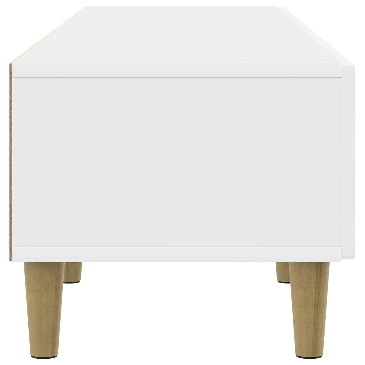 TV Cabinet 147 x 34.5 x 30 cm Engineered Wood White