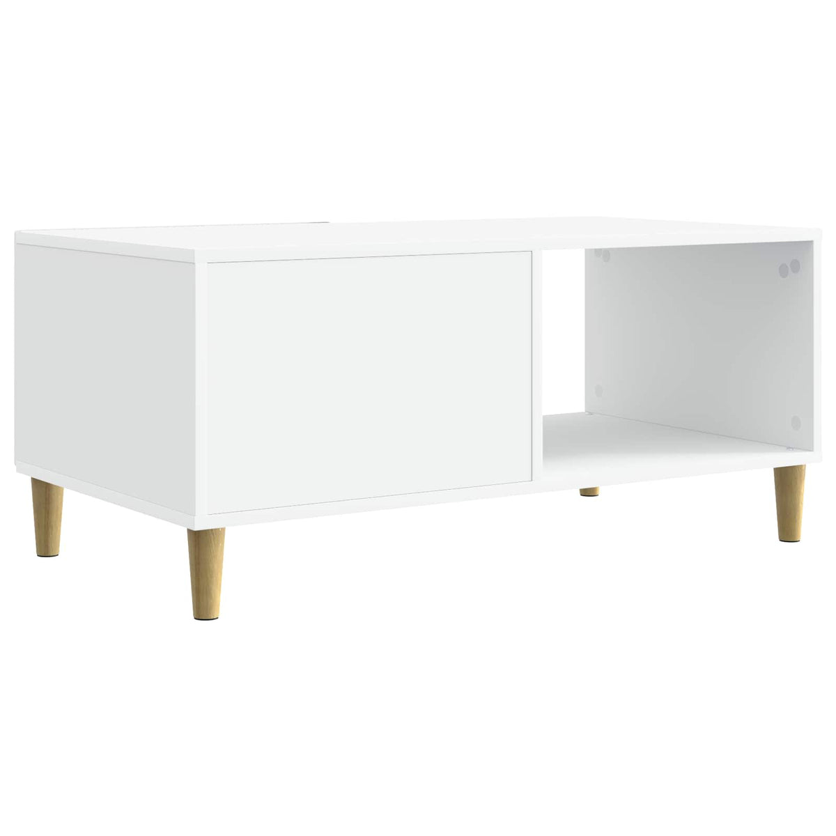 Coffee Table 90 x 50 x 40 cm Engineered Wood White