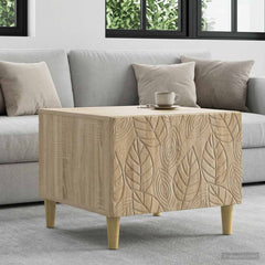 Coffee Table 50 x 49 x 40 cm Engineered Wood Sonoma oak