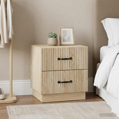 vidaXL Bedside Cabinet 2 pcs Sonoma Oak 43 x 34.5 x 44.5 cm 1