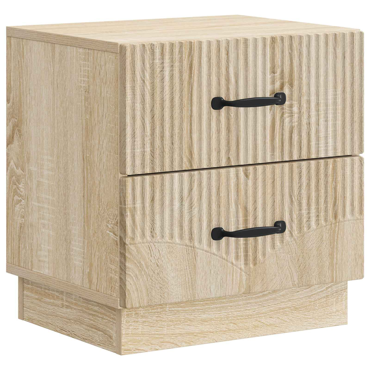 vidaXL Bedside Cabinet 2 pcs Sonoma Oak 43 x 34.5 x 44.5 cm 5