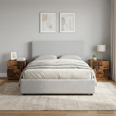 vidaXL Bedside Cabinet 2 pcs Old Wood 43 x 34.5 x 44.5 cm 1