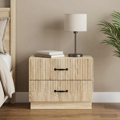 vidaXL Bedside Cabinet Sonoma Oak 62 x 34.5 x 44.5 cm Engineered Wood 1