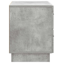 vidaXL Bedside Cabinet Concrete Grey 62 x 34.5 x 44.5 cm 6