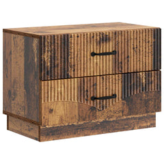 vidaXL Bedside Cabinet Old Wood 62 x 34.5 x 44.5 cm Engineered Wood 2