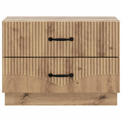 vidaXL Bedside Cabinet Artisan Oak 62 x 34.5 x 44.5 cm Engineered Wood 5