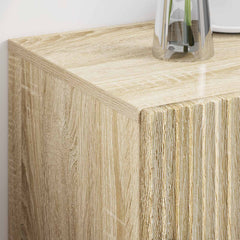 vidaXL Bedside Table Sonoma Oak 43 x 34.5 x 47 cm Engineered Wood 4