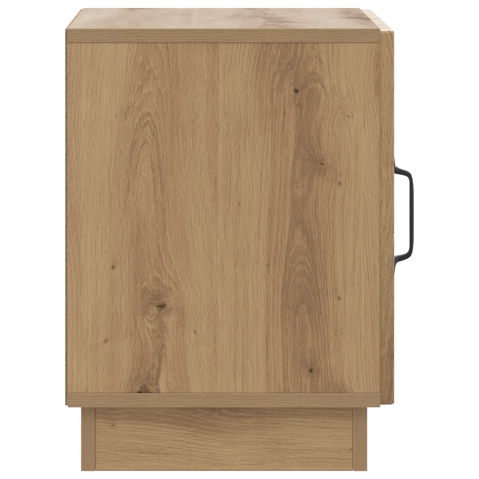vidaXL Bedside Table Artisian Oak 43 x 34.5 x 47 cm Engineered Wood 6