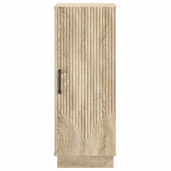 vidaXL Sideboard Sonoma Oak 33 x 34.5 x 87 cm Engineered Wood 6
